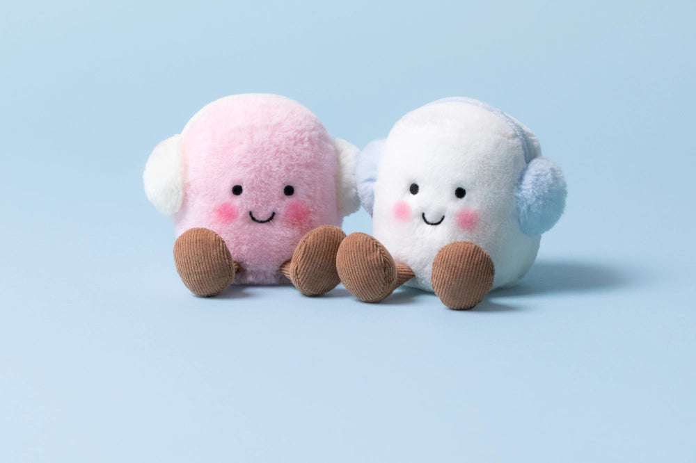 Jellycat | Amuseables Toastie Pink and White Marshmallows