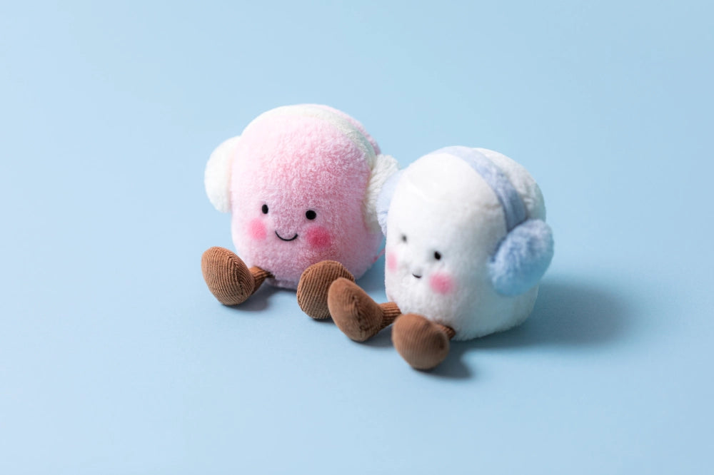 Jellycat | Amuseables Toastie Pink and White Marshmallows