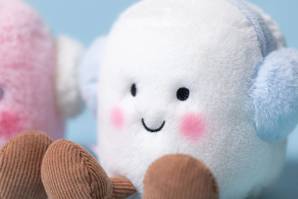 Jellycat | Amuseables Toastie Pink and White Marshmallows