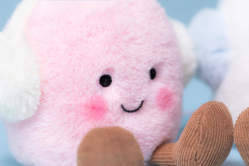 Jellycat | Amuseables Toastie Pink and White Marshmallows