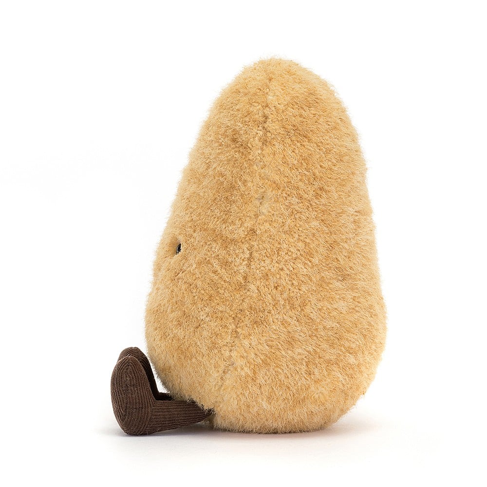 Jellycat Amuseable Potato Plüschfigur beige mit braunen Füßen