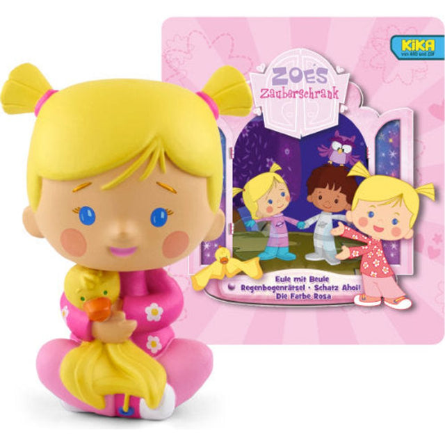 Tonies | Zoés Zauberschrank - Eule / Regenbogenrätsel / Schatz Ahoi / Farbe Rosa