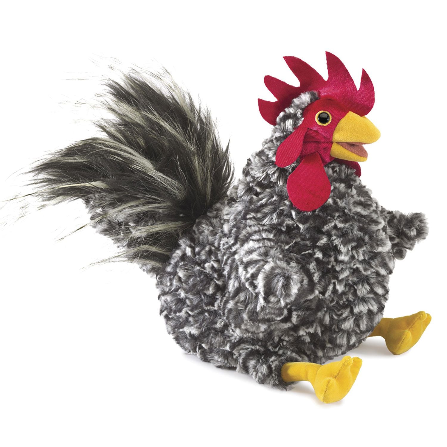 Folkmanis Puppets | Barred Rock Rooster / Hahn