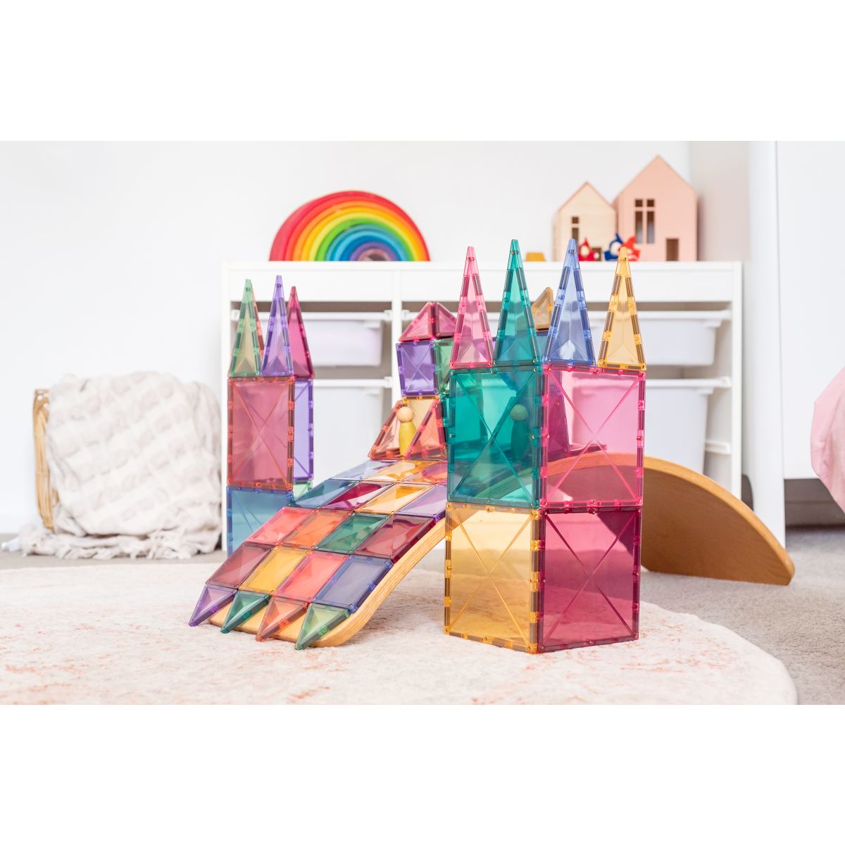 Connetix Magnetbausteine | Pastel | Starter Pack | 64 Teile