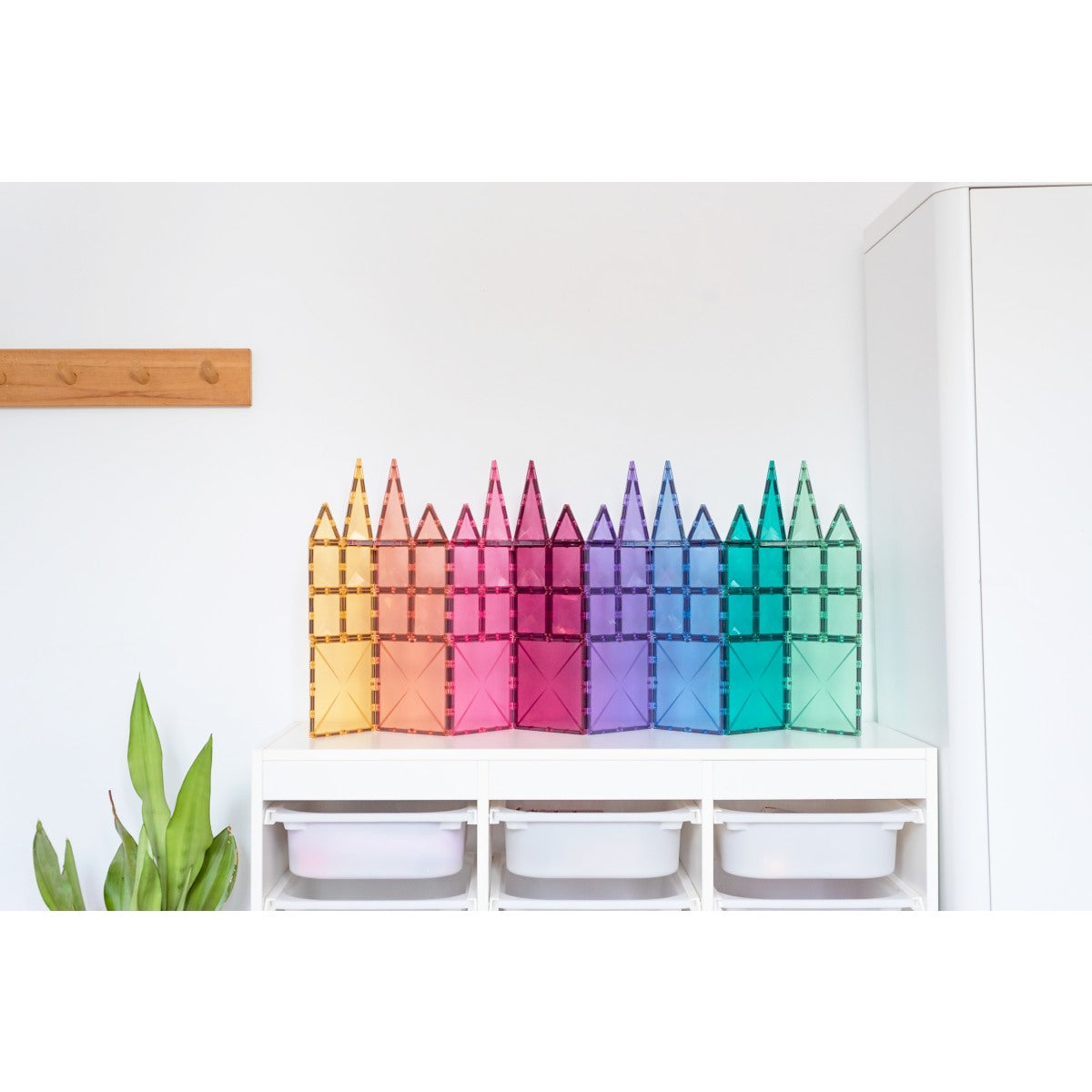 Connetix Magnetbausteine | Pastel | Starter Pack | 64 Teile