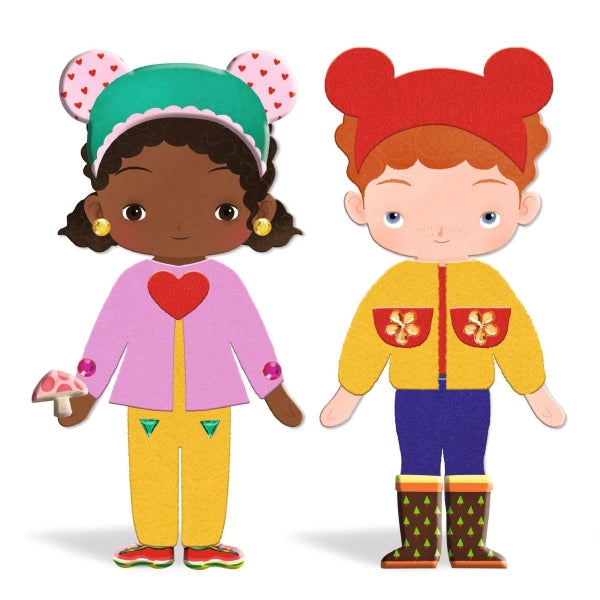 Djeco | Basteln 3-6: Anziehpüppchen