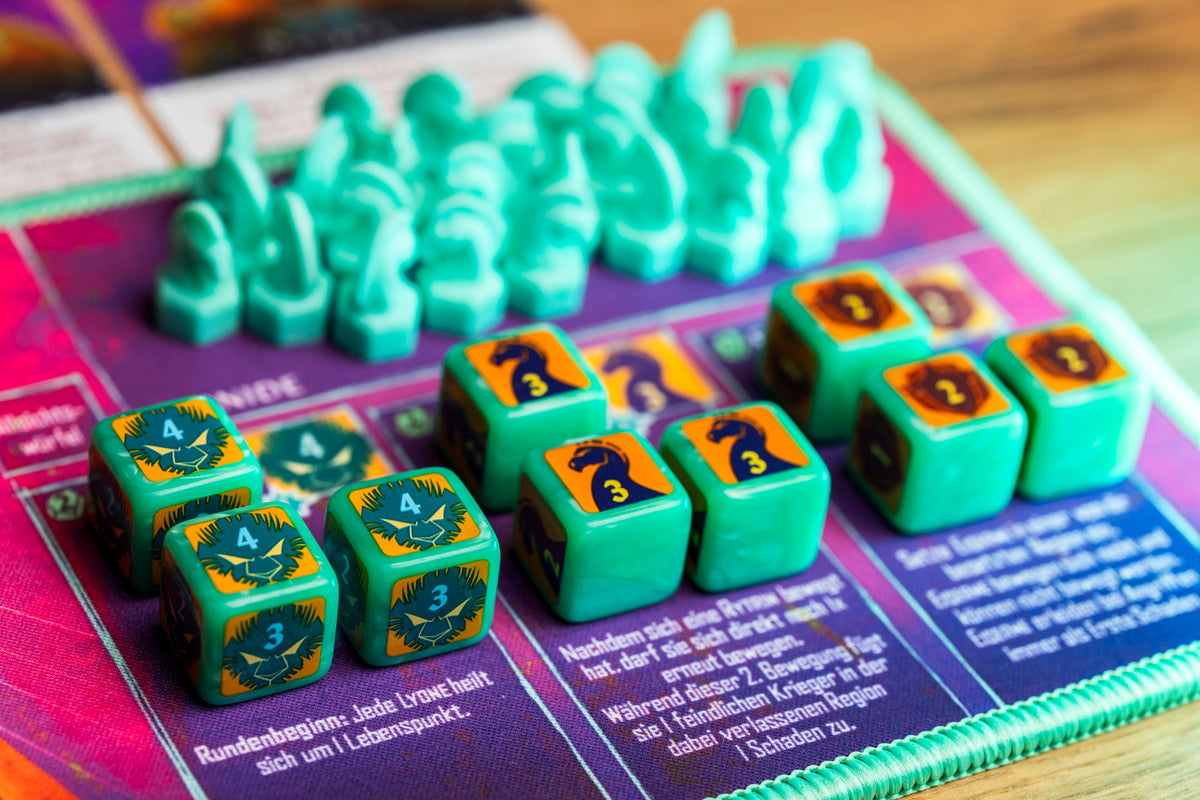 GROLL Paldeyn Fraktion Erweiterung Frosted Games Würfel Spielmaterial Brettspiel