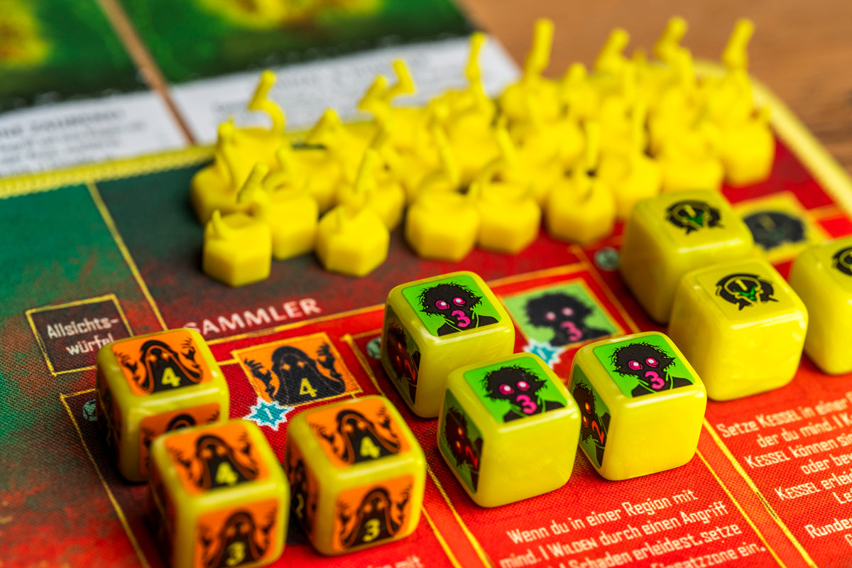 GROLL Venna Fraktion Erweiterung Würfel Spielkomponenten Brettspiel