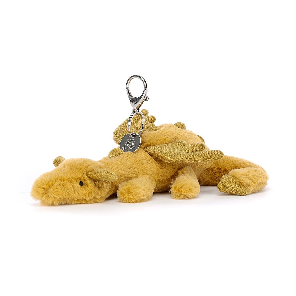 Jellycat | Golden Dragon Bag Charm