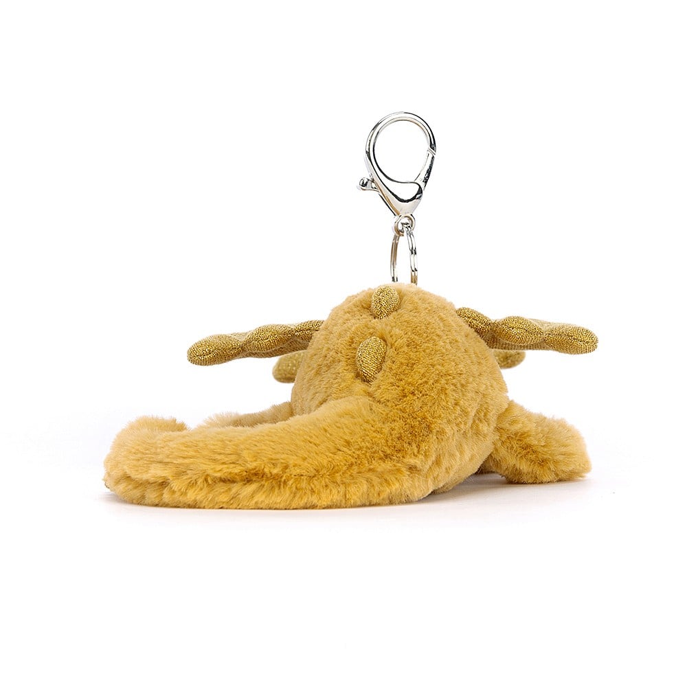 Jellycat | Golden Dragon Bag Charm