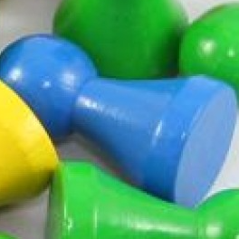 Spielkegel - Halmakegel | 43mm | div. Farben