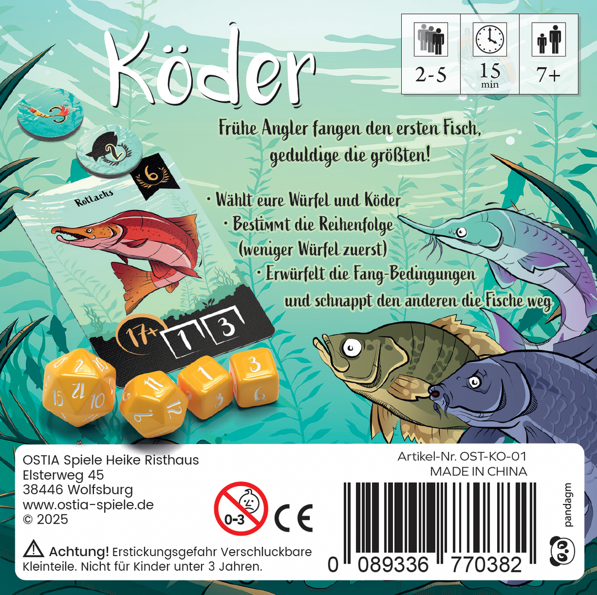 Köder | Ostia Spiele