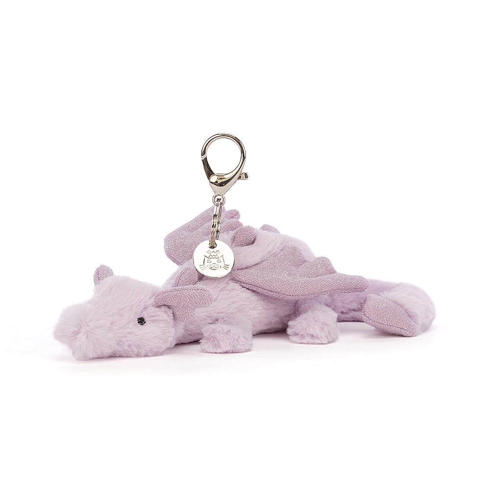 Jellycat | Lavender Dragon Bag Charm