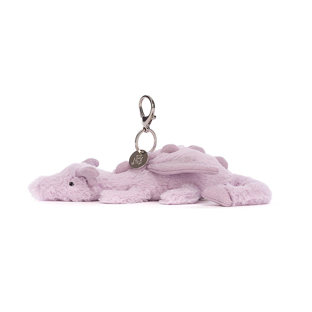 Jellycat | Lavender Dragon Bag Charm