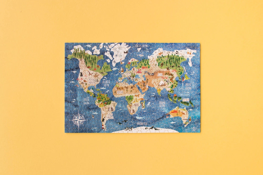 Londji | Mikropuzzle 600 Teile | Entdecke die Welt