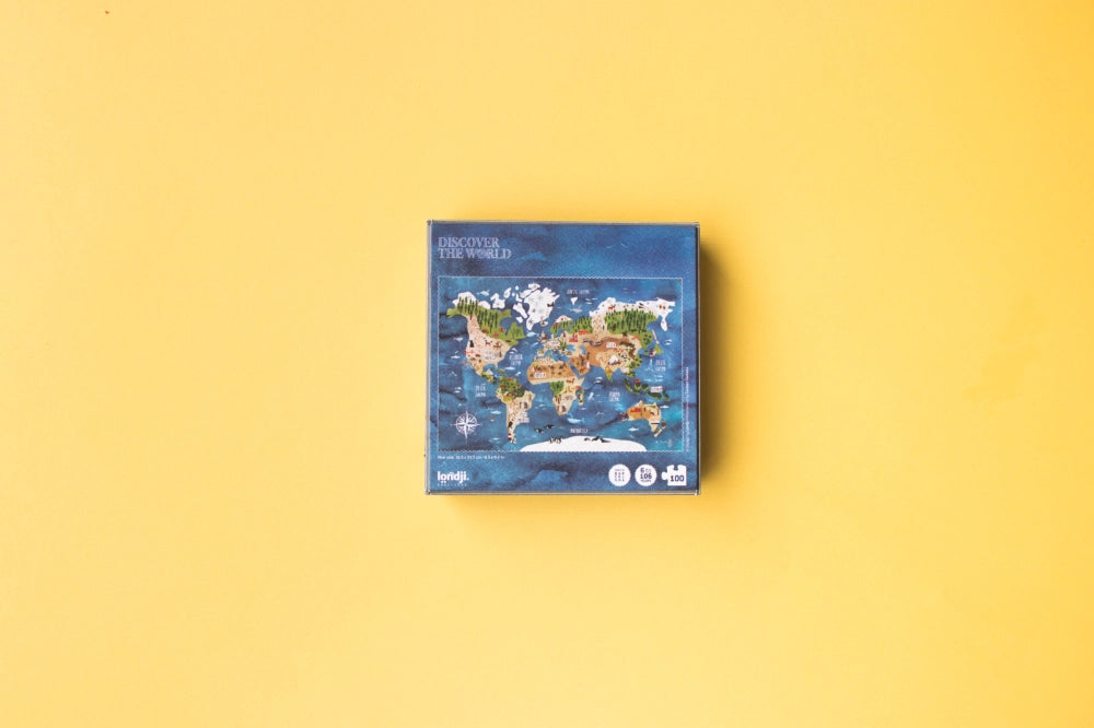 Londji | Taschenpuzzle | Entdecke die Welt