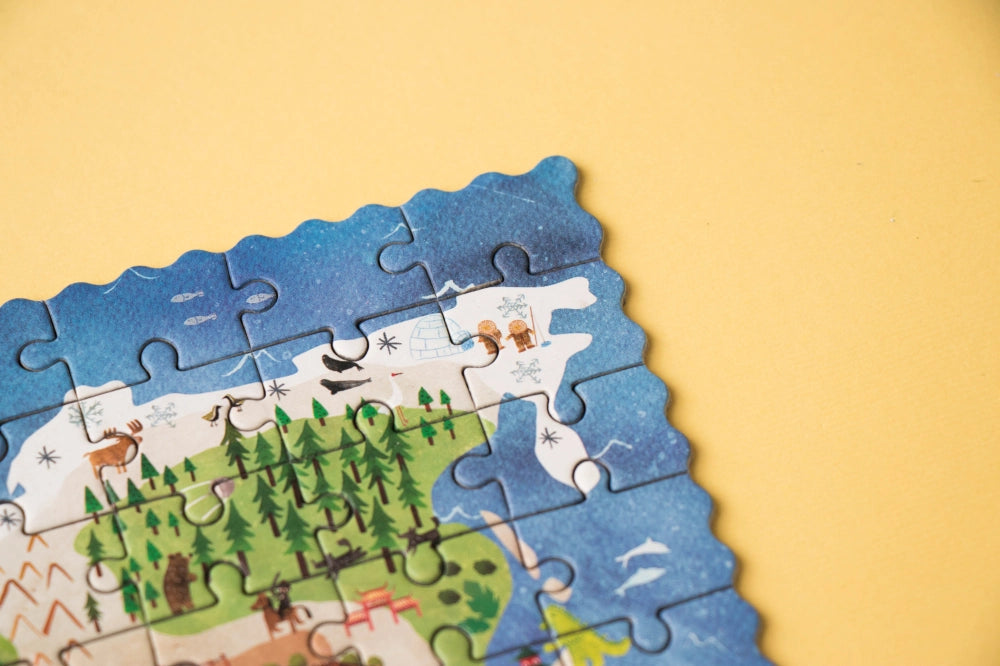 Londji | Taschenpuzzle | Entdecke die Welt