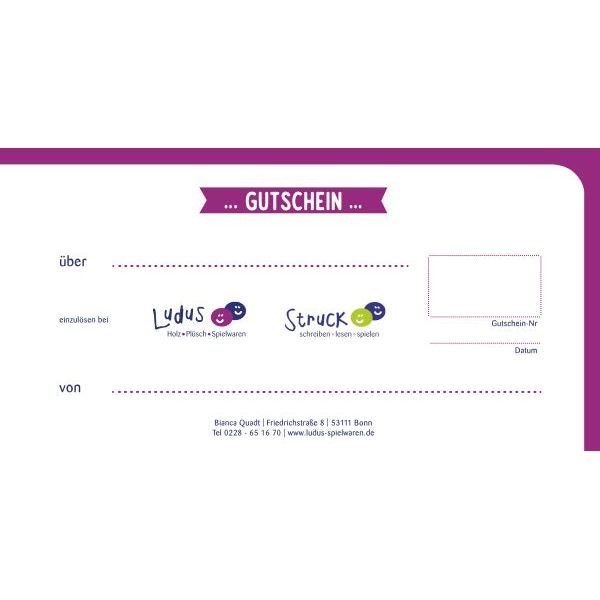 Geschenkgutschein Ludus