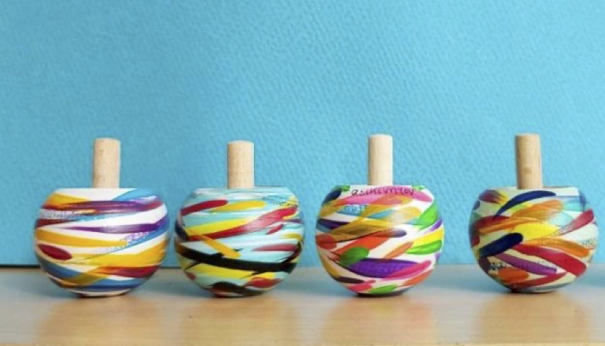 Aeikinition | Kreisel | „Tip top“ | Umdrehkreisel „Fuga“