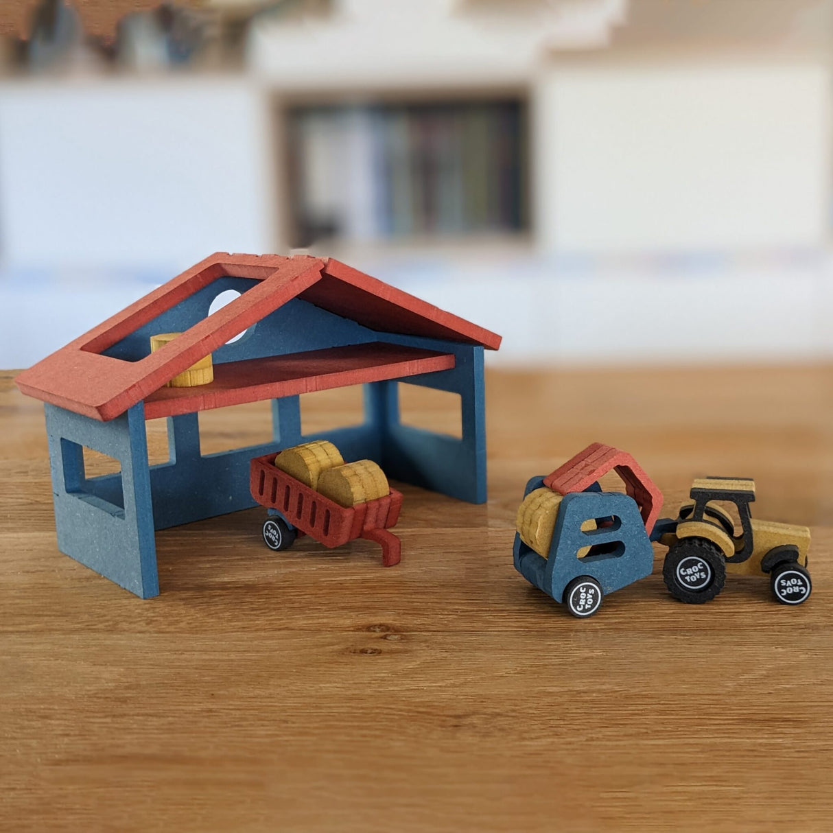 Croctoys | Bausatz Nathan - Der Traktor und sein Hof