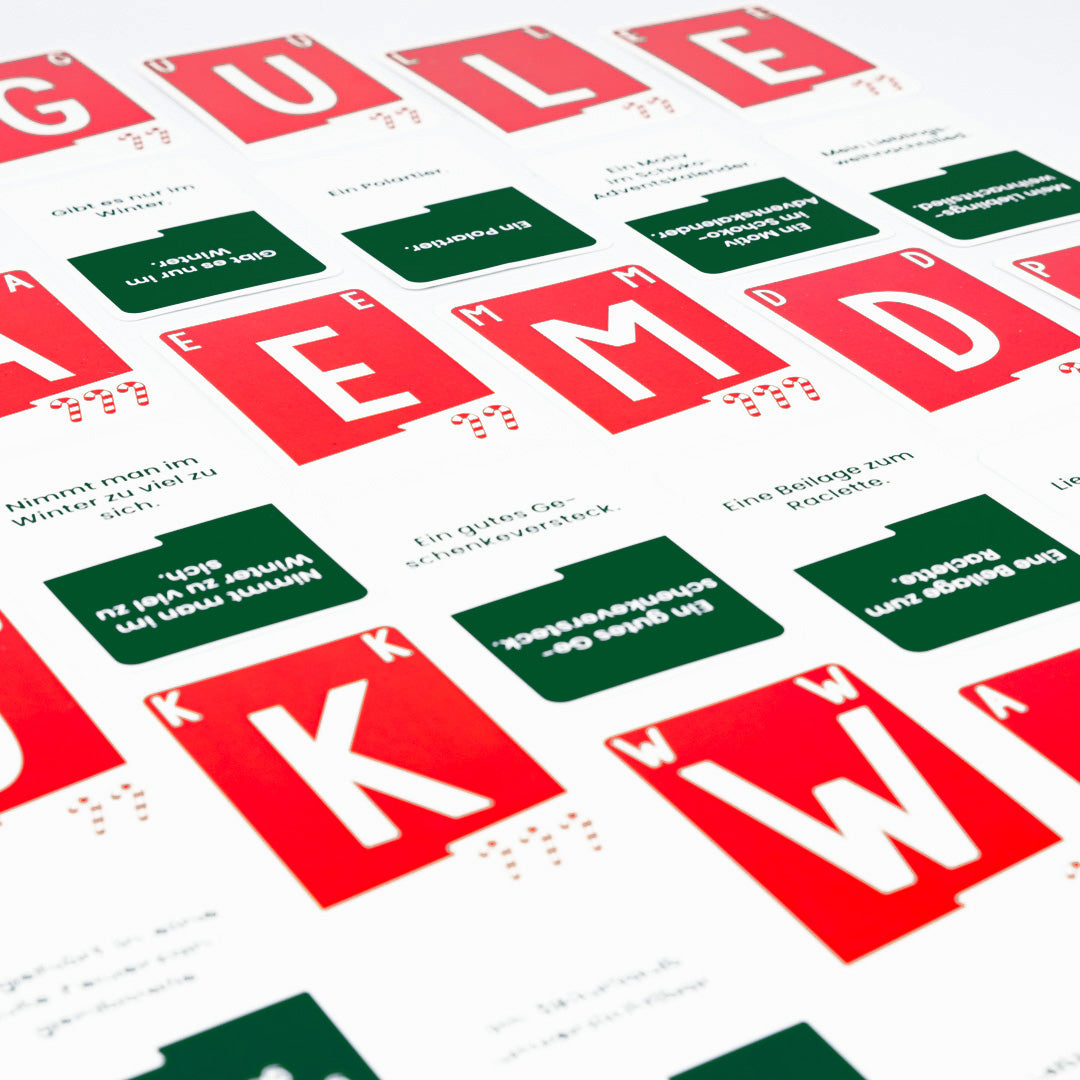 QuickStop | Das Buchstaben-Duell | Weihnachtsedition