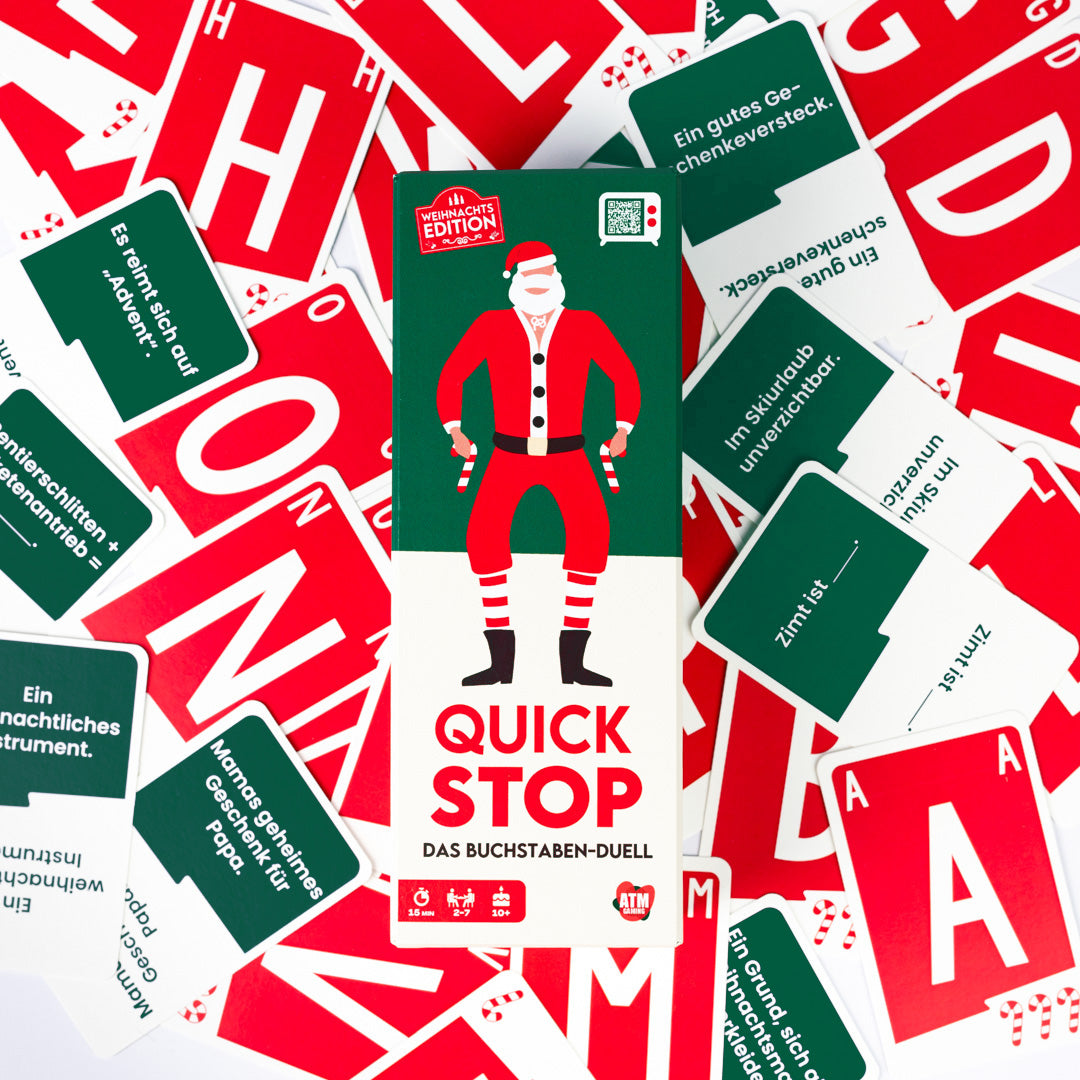 QuickStop | Das Buchstaben-Duell | Weihnachtsedition
