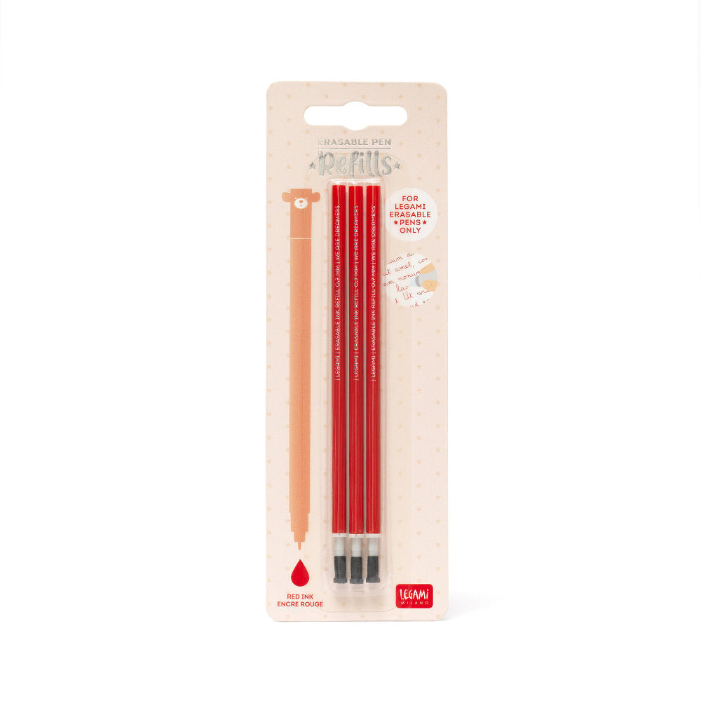 LEGAMI | Ersatzminen für löschbaren Gelstift - Refill Erasable Pen