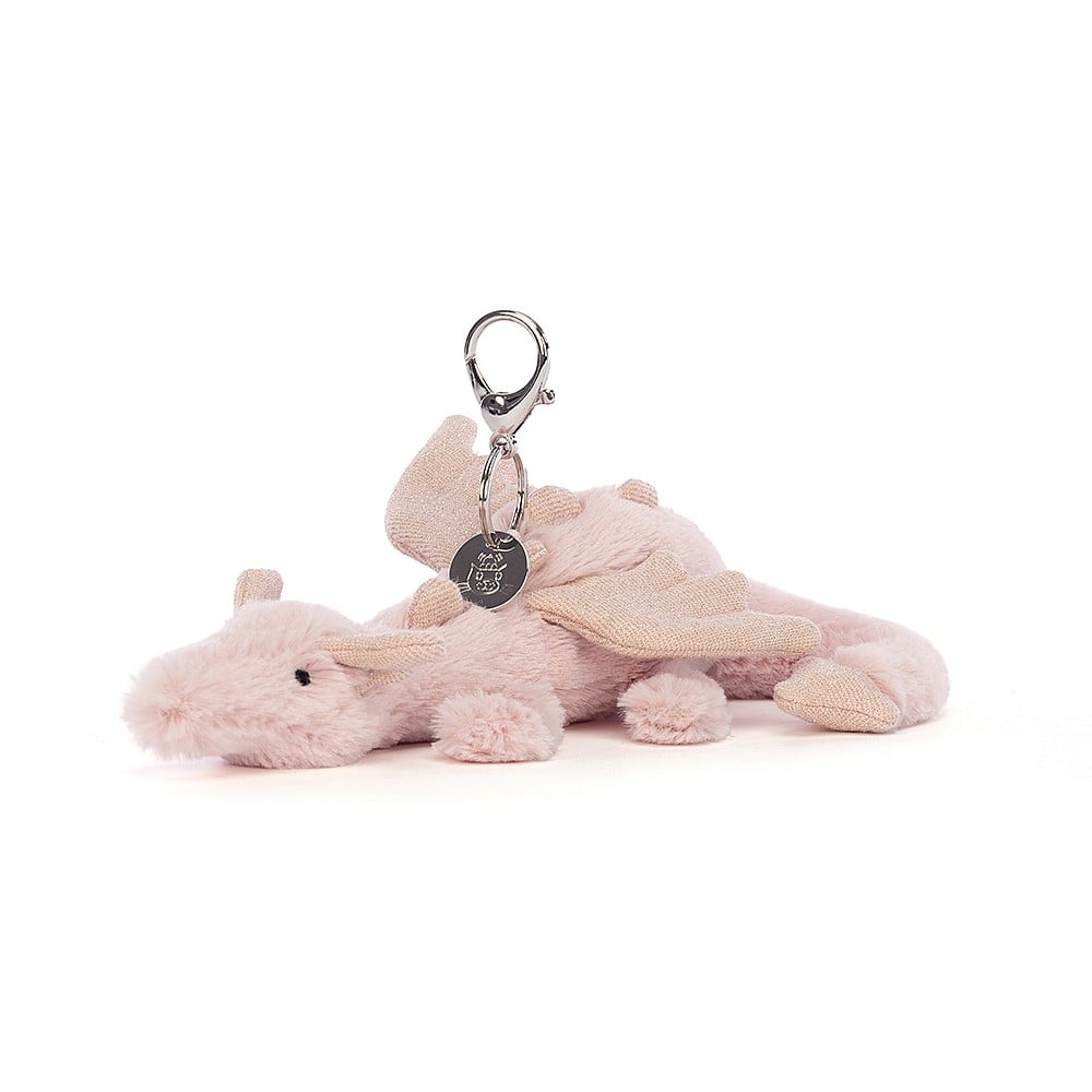 Jellycat | Rose Dragon Bag Charm