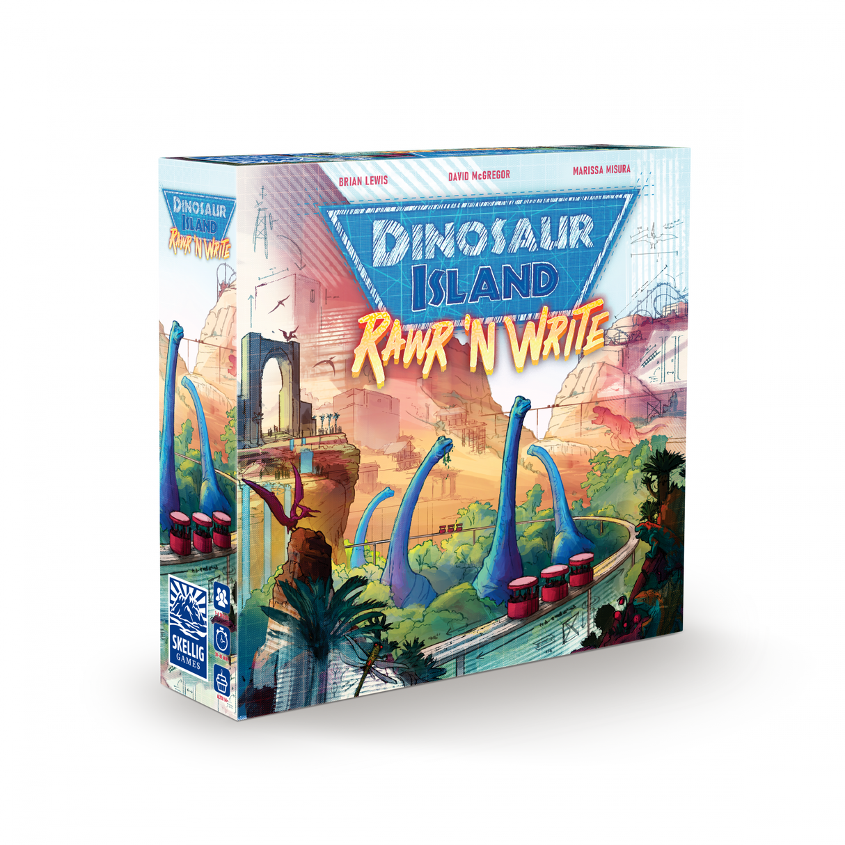 Dinosaur Island - Rawr n Write | Skellig Games
