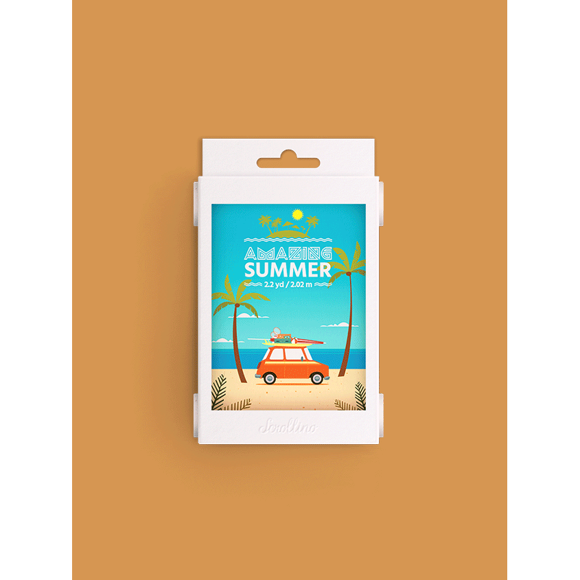 Scrollino® | Amazing Summer | Reisespielbuch | Englische Version