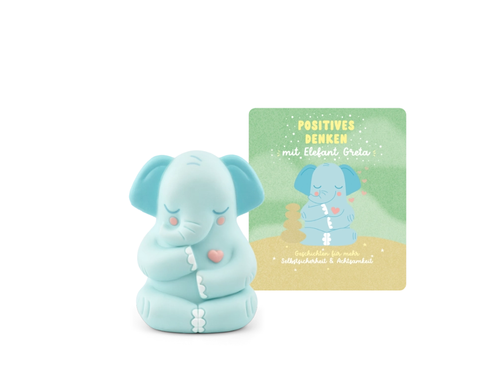 Tonies | Positives Denken mit Elefant Greta - Geschichten für mehr Selbstsicherheit und Achtsamkeit