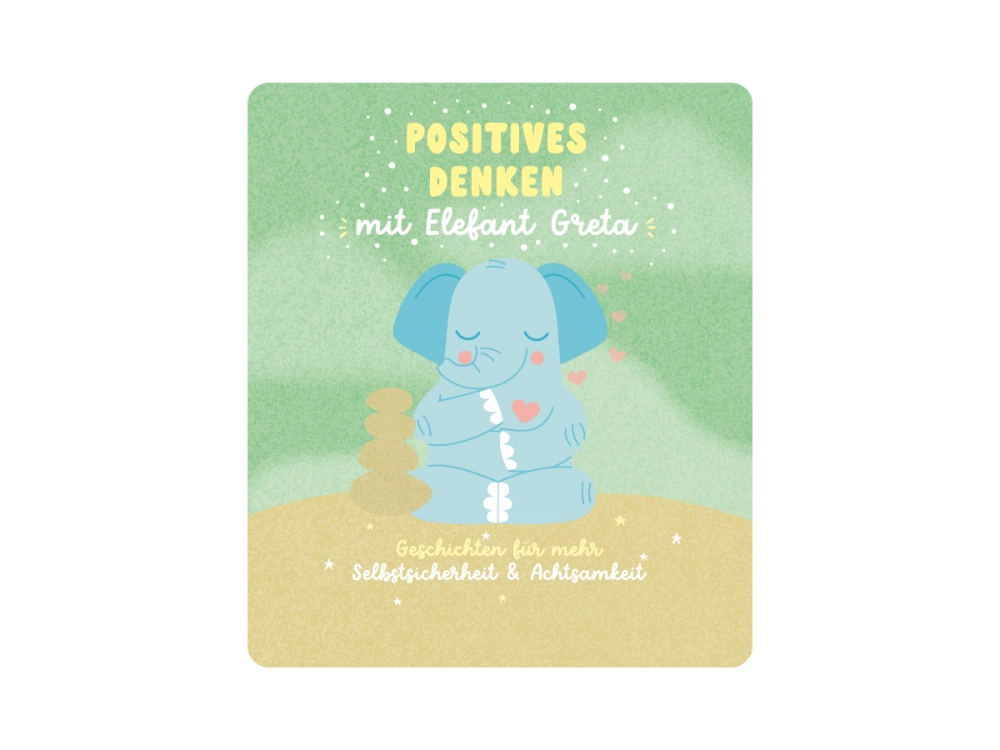Tonies | Positives Denken mit Elefant Greta - Geschichten für mehr Selbstsicherheit und Achtsamkeit