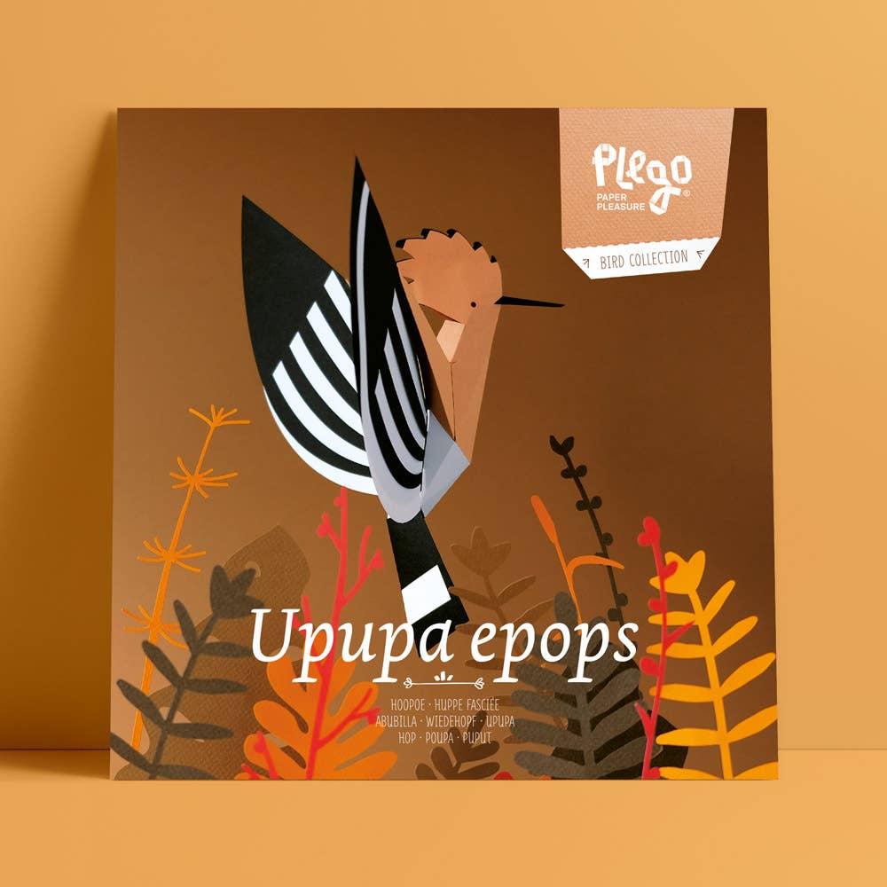 PLEGO - UPUPA EPOPS | Wiedehopf | Papiervogel