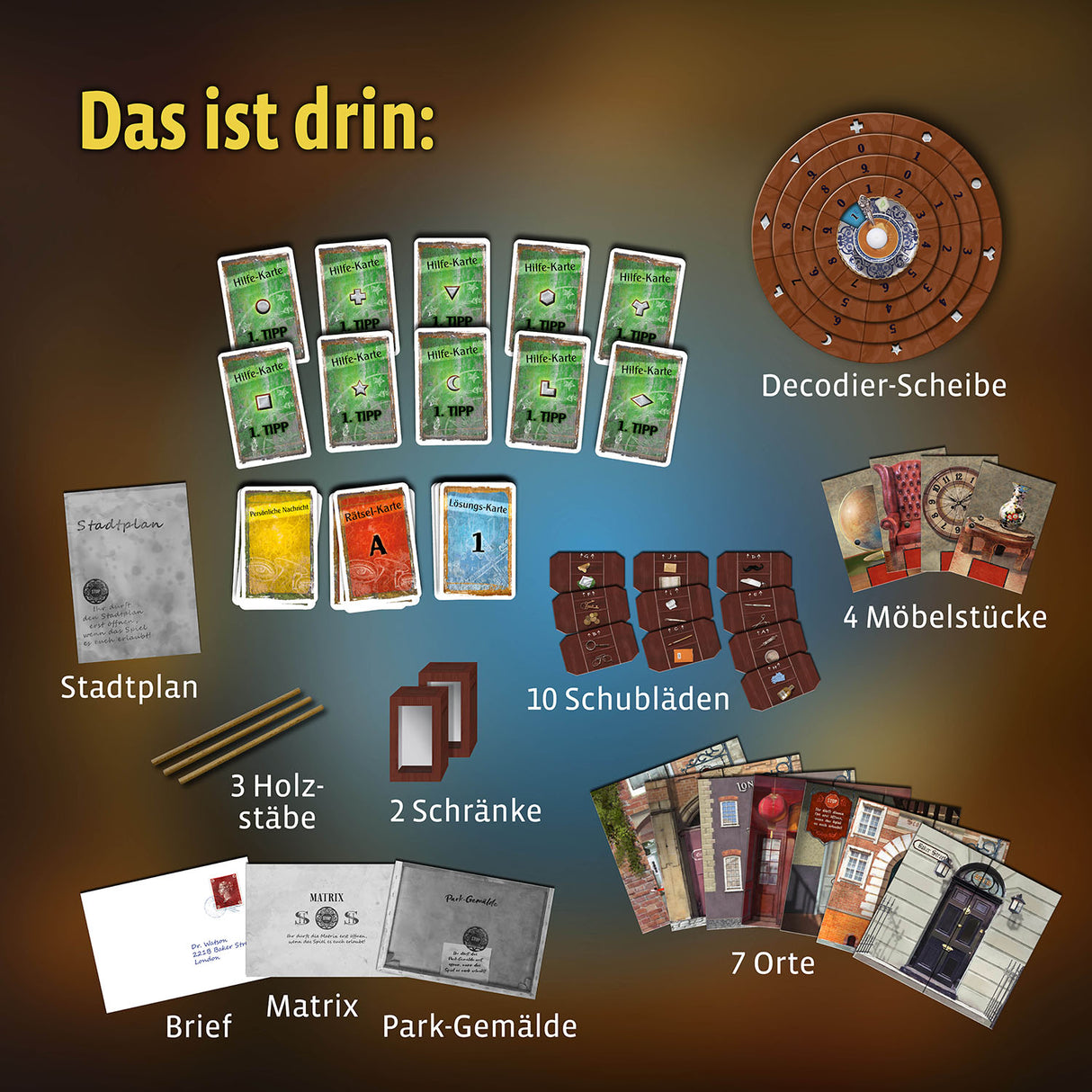 KOSMOS | EXIT® - Das Spiel: Das Verschwinden des Sherlock Holmes (F)