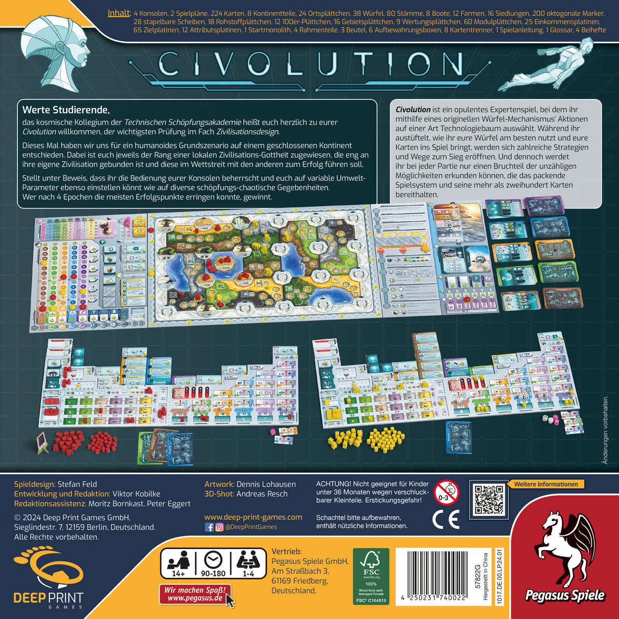 Pegasus Spiele | Civolution (Deep Print Games)