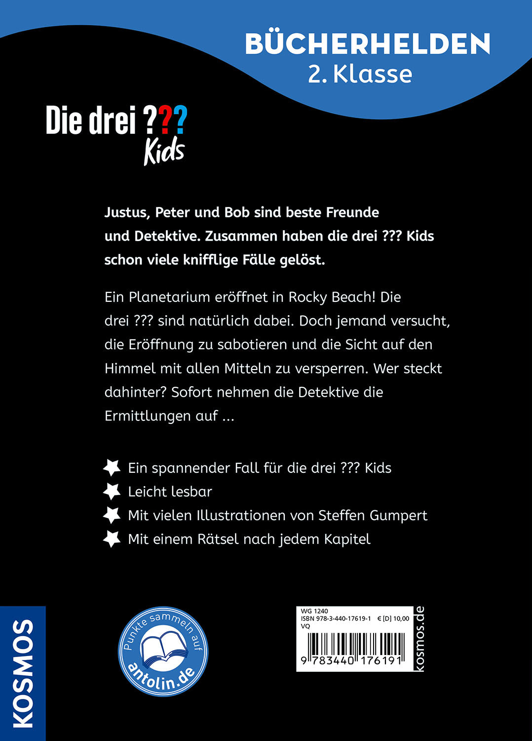 KOSMOS | Bücherhelden 2.Kl. ??? Kids Planetarium in Gefahr