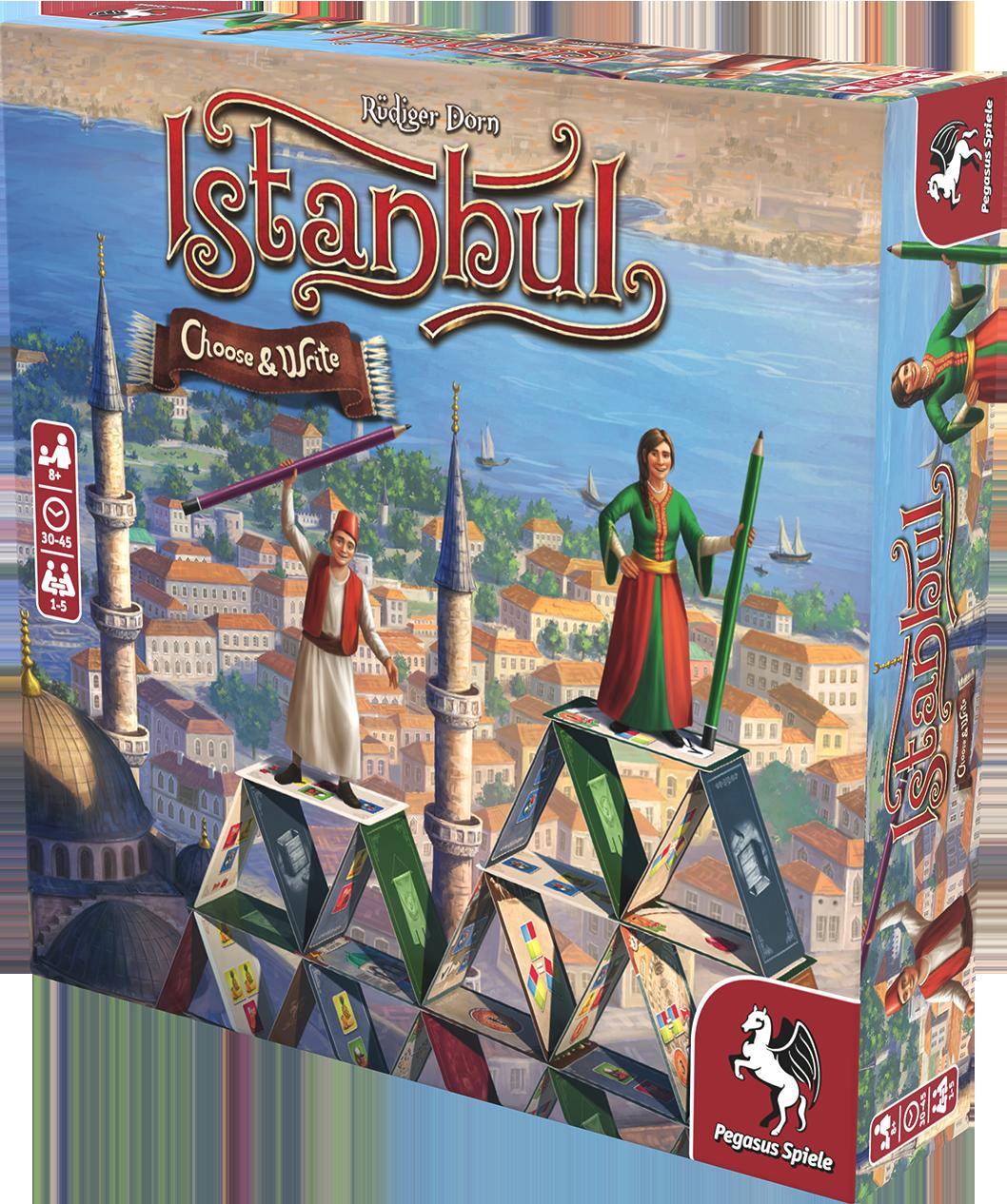 Pegasus Spiele | Istanbul – Choose & Write
