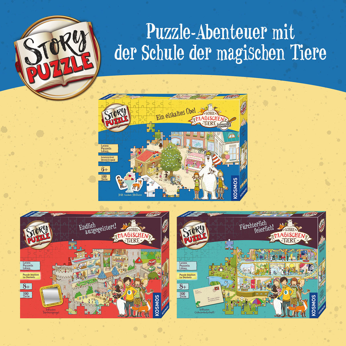 KOSMOS | Story-Puzzle: Die Schule der magischen Tiere ermittelt