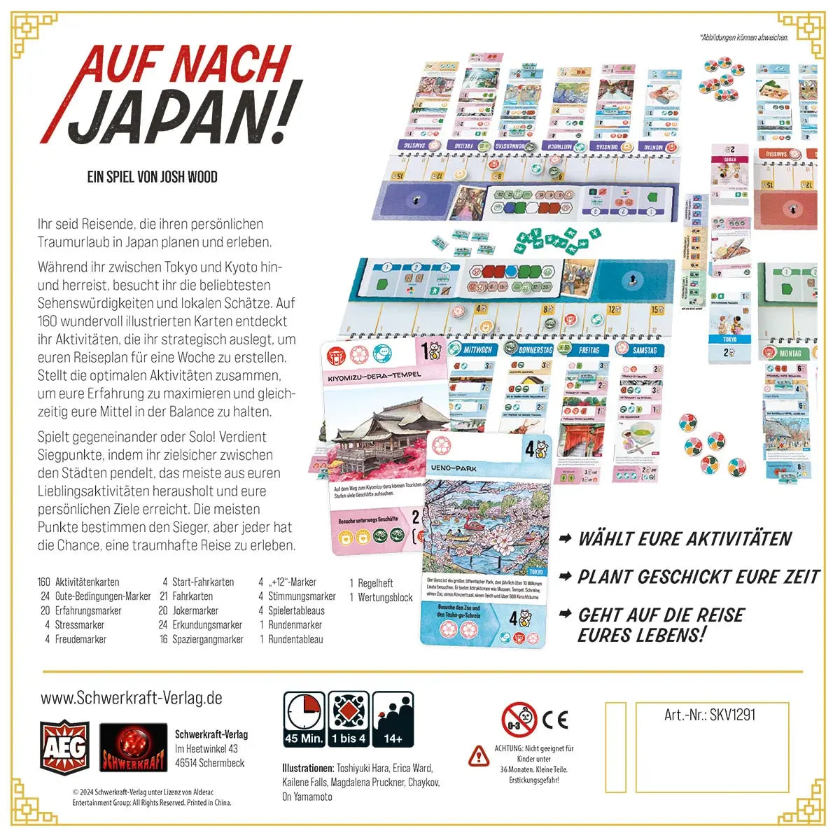 Auf nach Japan! | Schwerkraft | Familienspiel