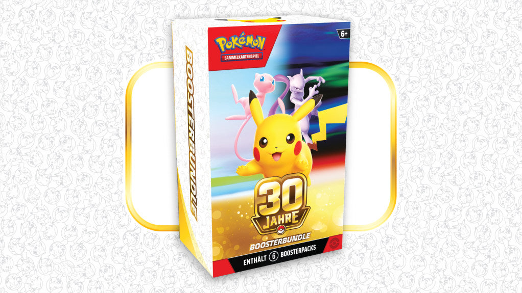 Pokémon-Sammelkartenspiel: Boosterbundle 30 Jahre