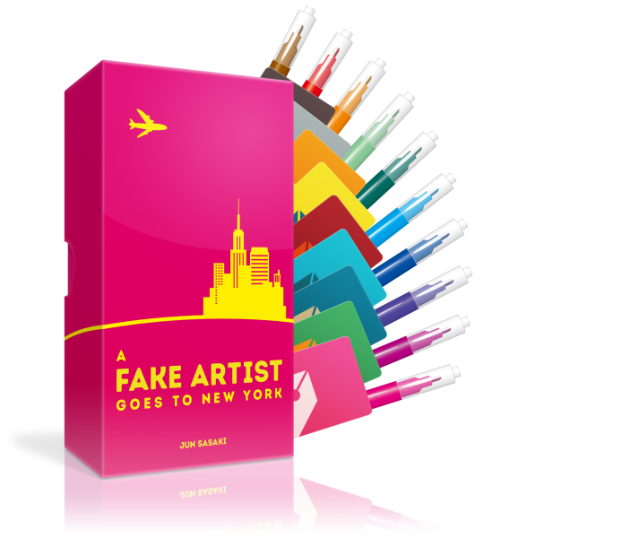 A Fake Artist Goes To New York (Deutsch) | Oink Games