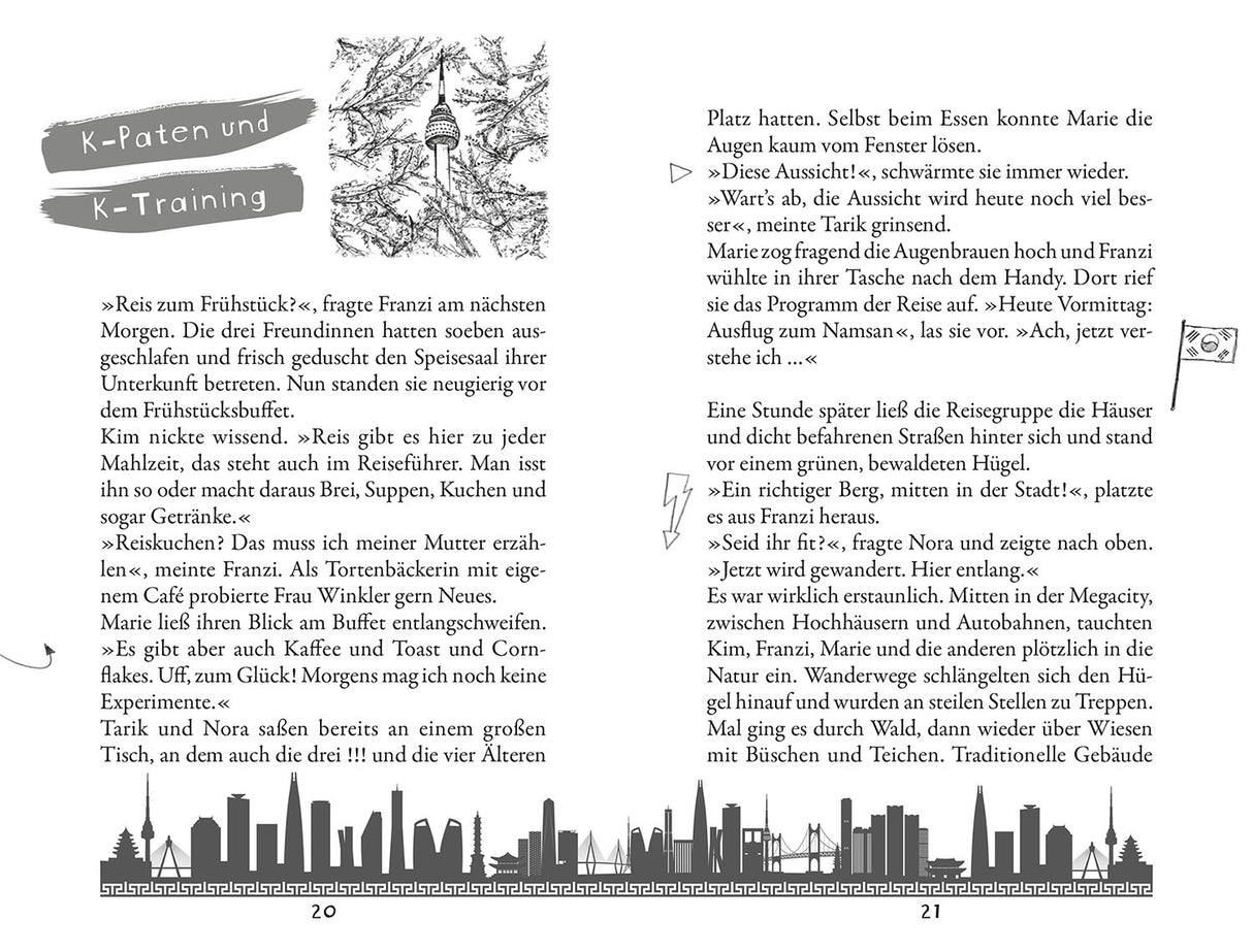 KOSMOS | Die drei !!! Reisekrimi Krimi KPop und Korea