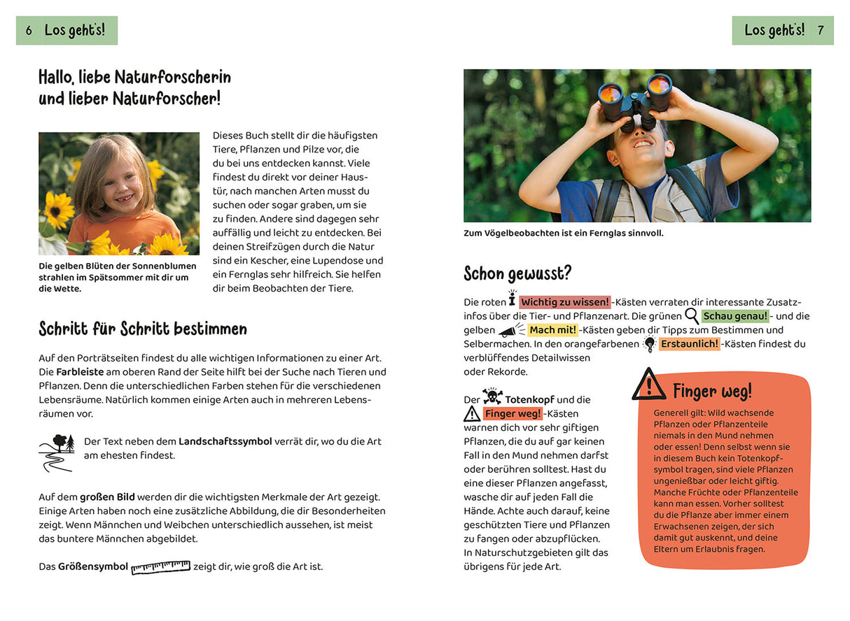 KOSMOS | Kindernaturführer Tier und Pflanzenführer