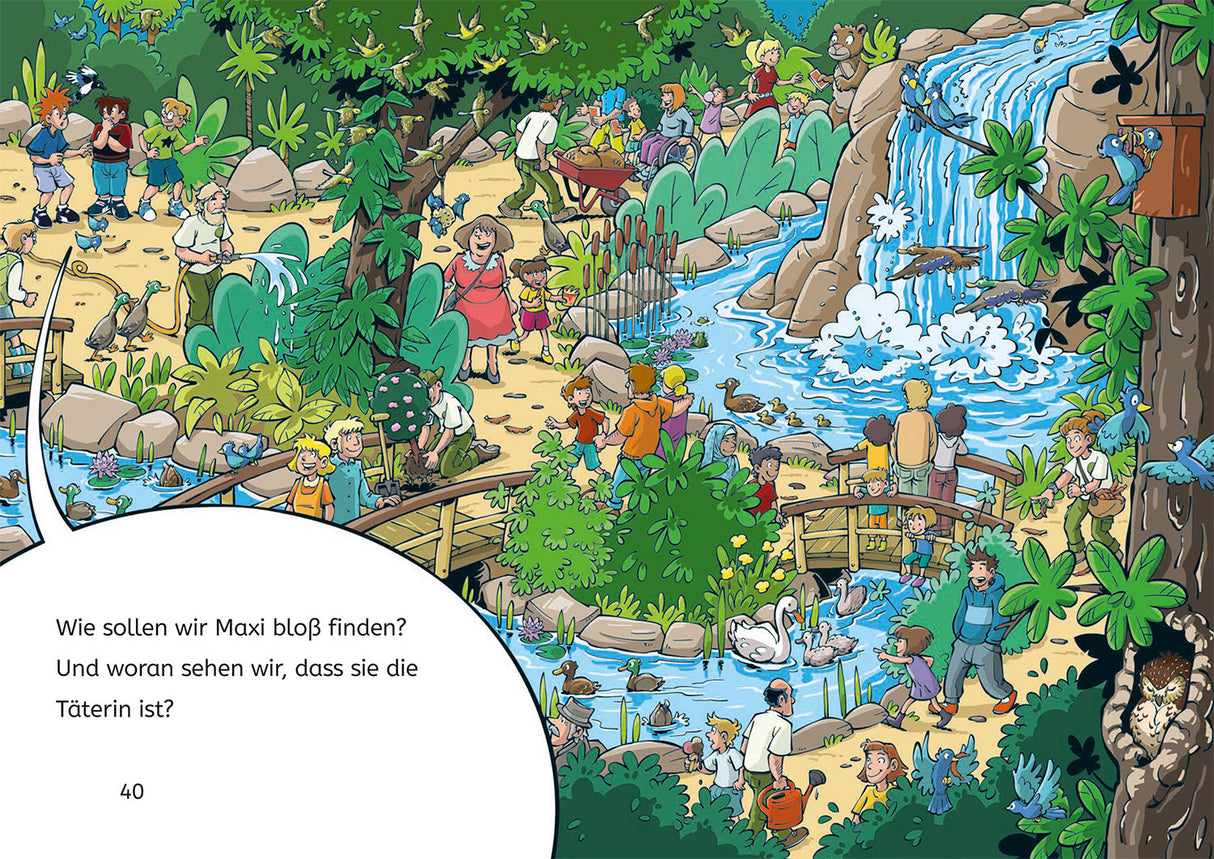 KOSMOS | Bücherhelden 1. Kl. ??? Kids Tierpark Wimmelbuch