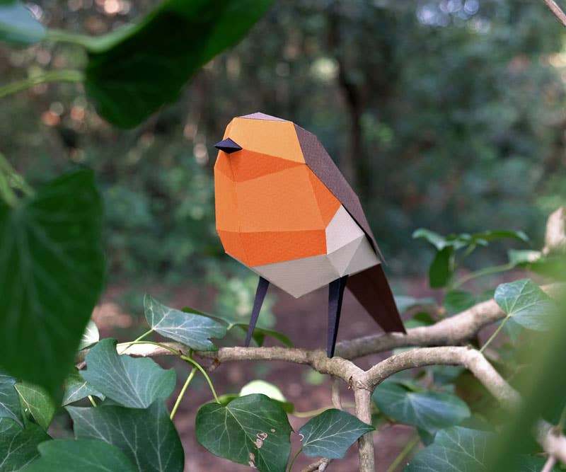 PLEGO - ERITHACUS RUBECULA - Papiervogel