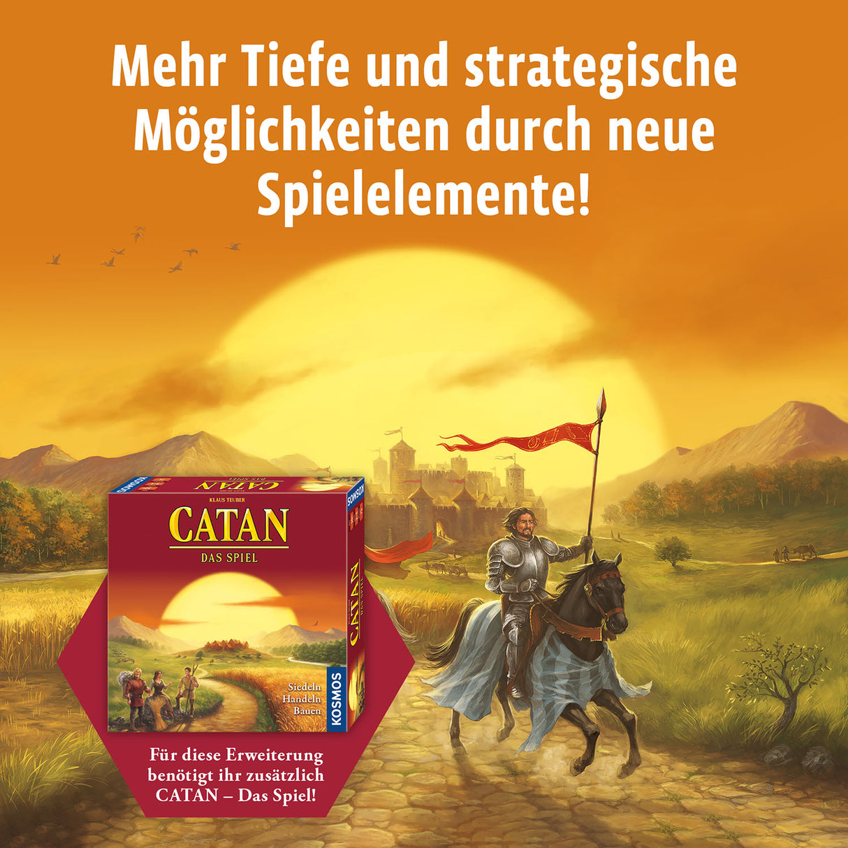 KOSMOS | CATAN - Städte & Ritter 3 - 4 Spieler