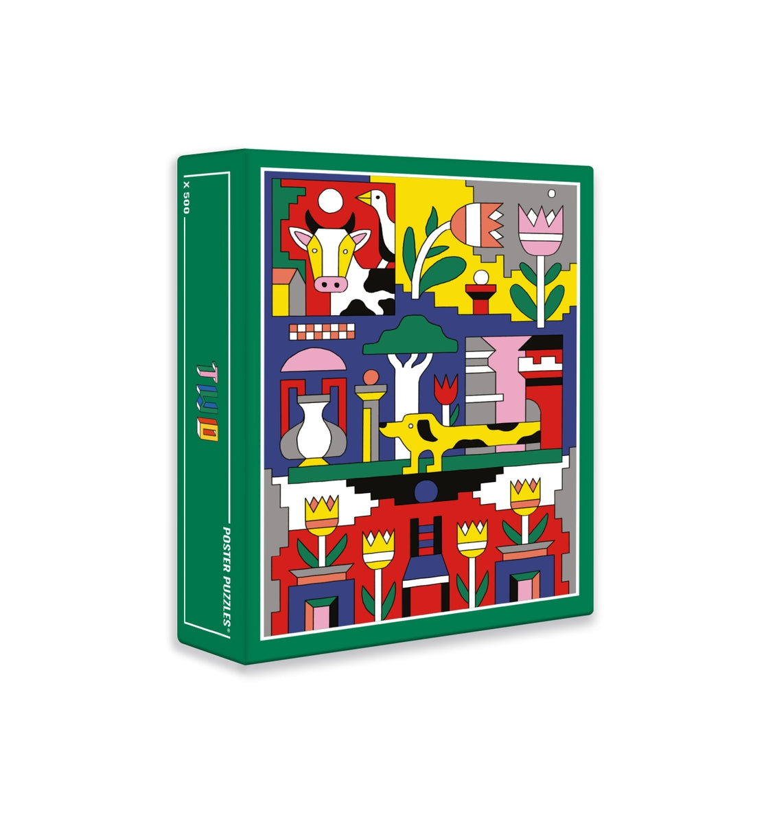 Cloudberries | Triptychon | Puzzle - Box | 3 x 500 Teile