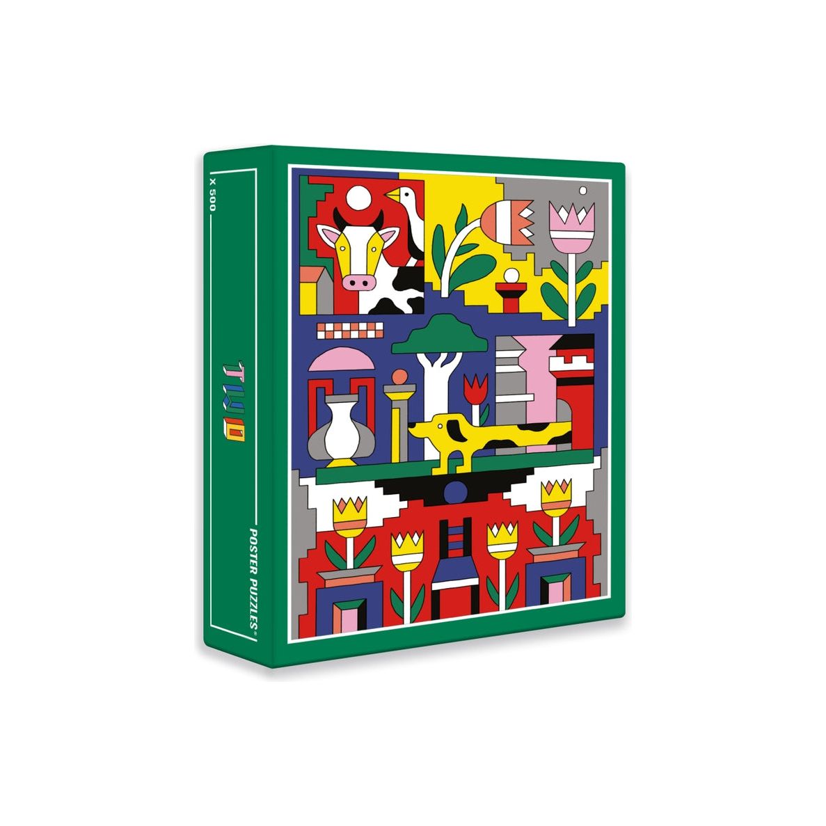 Cloudberries | Triptychon | Puzzle - Box | 3 x 500 Teile