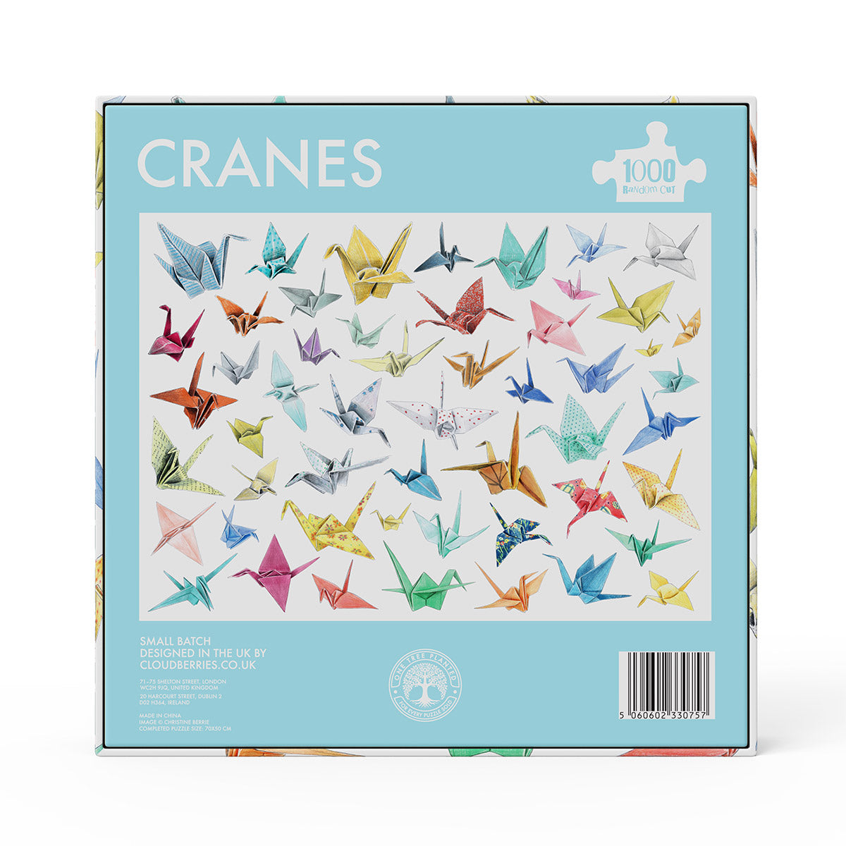 Cloudberries | Cranes | Puzzle | 1000 Teile | Kleinserie