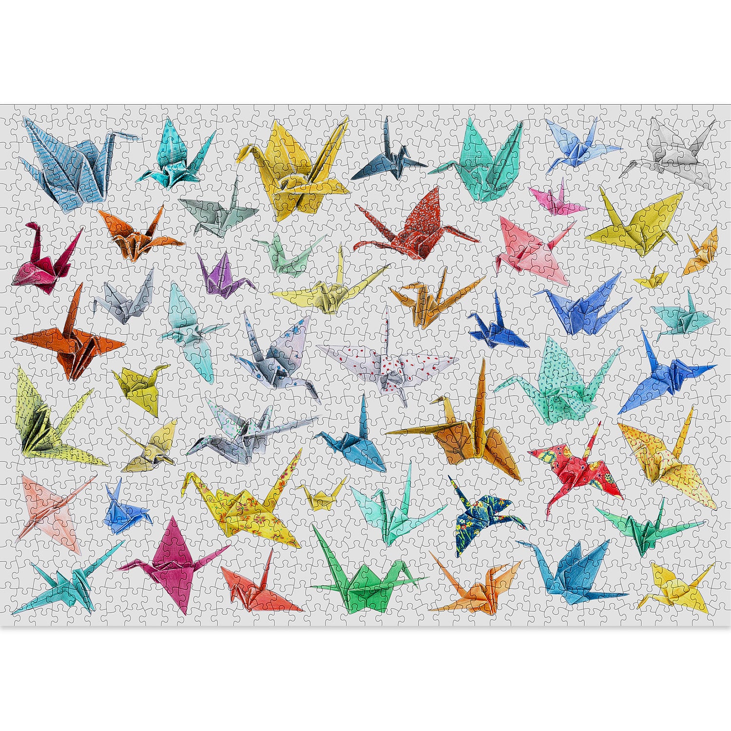 Cloudberries | Cranes | Puzzle | 1000 Teile | Kleinserie